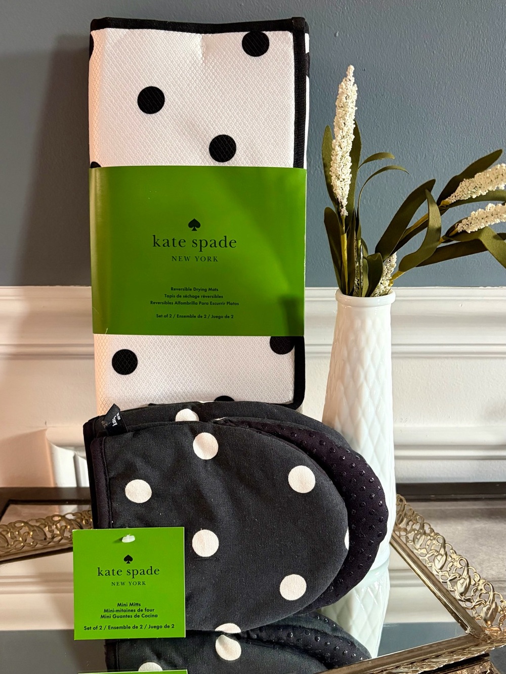 Kate Spade Polka Dot Kitchen Bundle